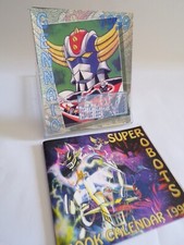 SUPEROBOTS BOOK CALENDAR 1999 ED. LO VECCHIO GOLDRAKE MAZINGA JEEG GETTER ROBOT