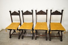 Set di 4 Sedie in Stile