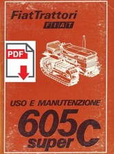 Trattore cingolato fiat 605c - cingolato,