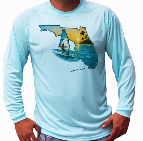 Shirt florida windsurf - t-shirt,