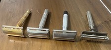 Lot Of 4 Gillette Safety Razor