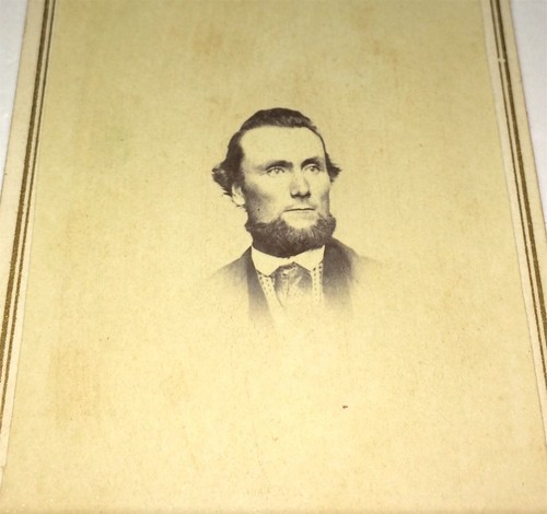 Antica foto cdv francobollo - antica,