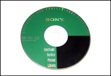 Sony ESML B&P-D001 Final Professional / Broadcast manuali di servizio CD ROM
