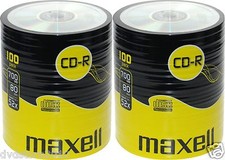 200 CD -R Maxell  vergini