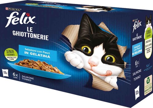 Purina felix umido gatto - felix,