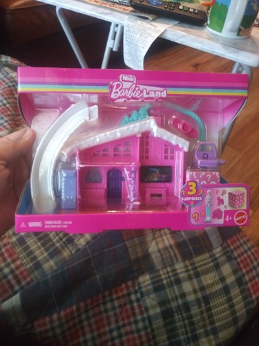 Mini barbie land ski - land, lodge