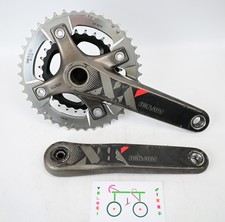 Truvativ SRAM XX 175mm GXP 42/28t Guarnitura MTB Doppia 10 Velocità 156mm Q-Factor