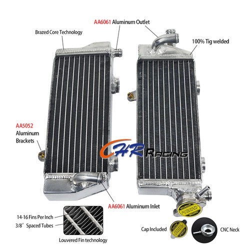 Radiatore alluminio per ktm - per,