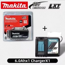 Set Makita 18V: Batteria 6.0Ah