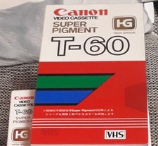 Rara videocassetta vhs canon - rara,