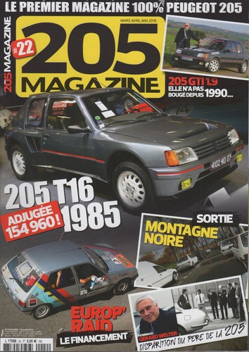205 magazine peugeot - 205, 22