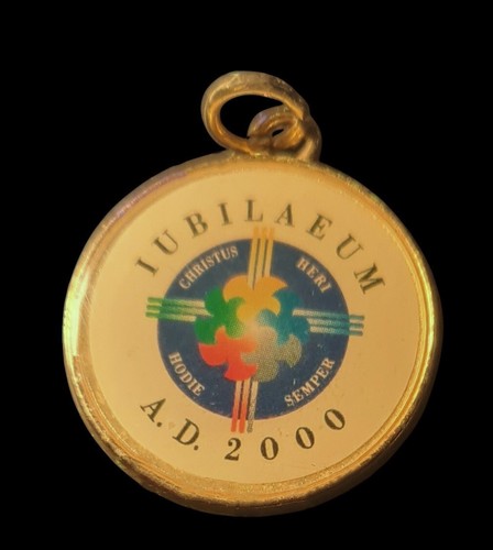 Medaglietta giubileo 2000 - medaglietta,