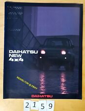 DAIHATSU FEROZA 4X4 Prospectus