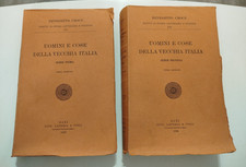 Benedetto Croce UOMINI E COSE