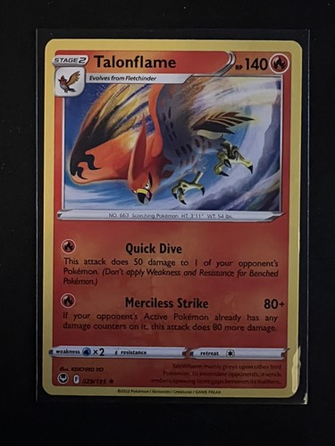 Talonflame 029 195 non holo - 029/195,