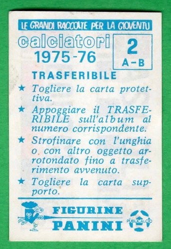 Trasferibile calciatori panini - trasferibile,