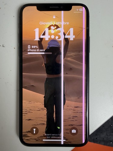 Apple iphone 256gb nero - x.,