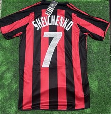Maglia MILAN 04/05 SHEVCHENKO 7 Adidas MERIVA Champions RARA M/L
