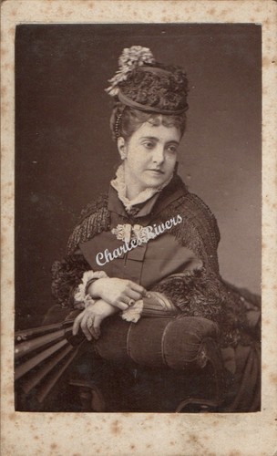 Cdv famous soprano opera - cdv,