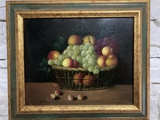 Quadro natura morta olio su