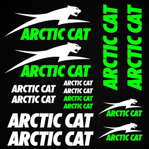 Adesivo arctic cat neon - cat,