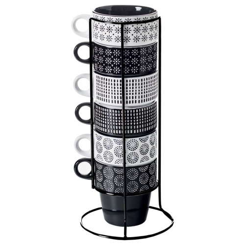 Set tazzine porcellana 6 - porcellana,