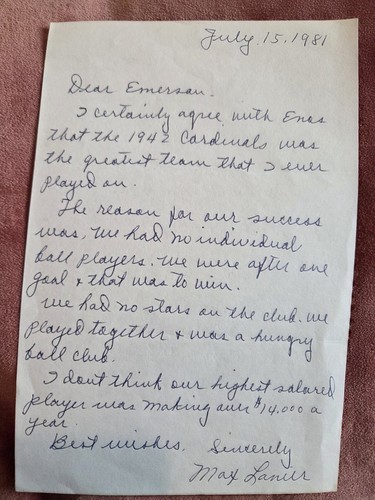 Max lanier lettera - lanier,