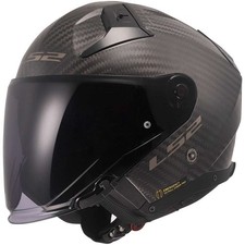 Casco Jet per moto in carbonio
