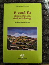 Banzi- Michele Rigato- E Così