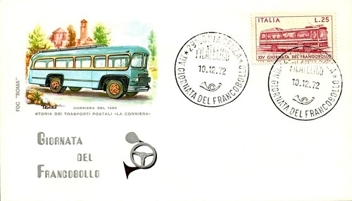 Storia postale fdc roma - -,