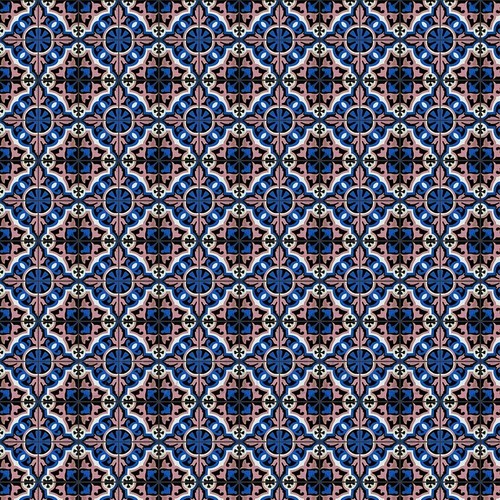 12th rosa scuro e blu - 1:,