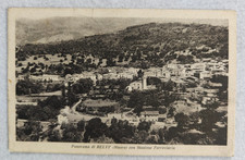 cartolina nuoro belvì stazione panorama viaggiata 1936 formato piccolo