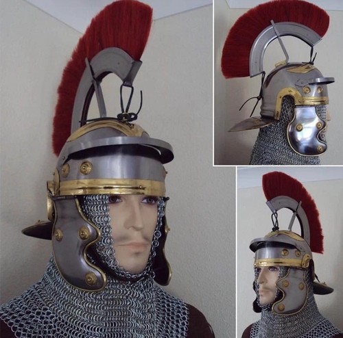 Roman centurion helmet - roman,