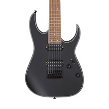 Ibanez RG7421EX-BKF Serie RG Chitarra Elettrica 7 Corde, Nero Piatto (NUOVO)