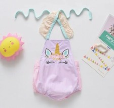 Pagliaccetto bimba unicorno