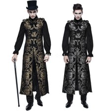 Gilet lungo uomo steampunk