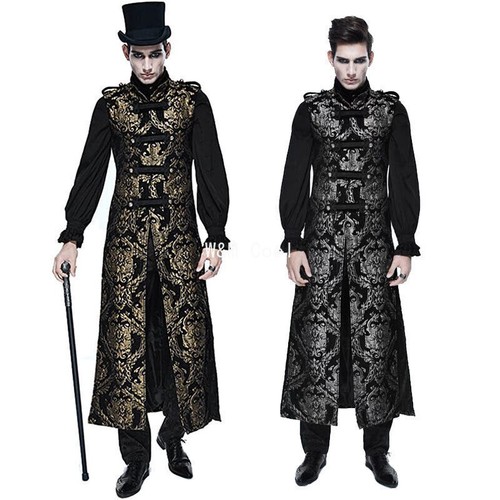 Gilet lungo uomo - , steampunk