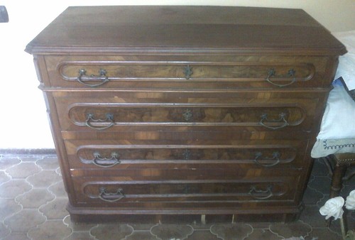 Antico cassettone lombardo - , in