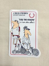 Adesivo vintage FRED PERRY