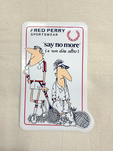 Adesivo vintage fred - adesivo, perry