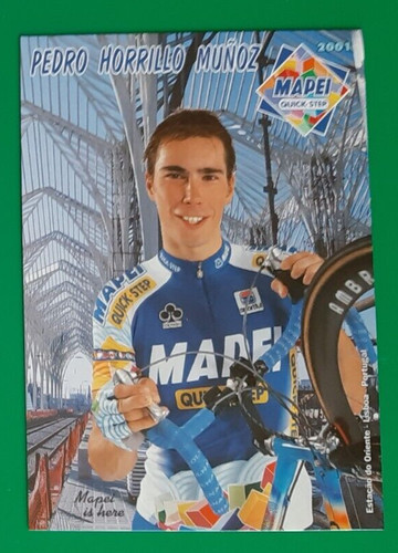Cyclisme carte cycliste pedro - carte,