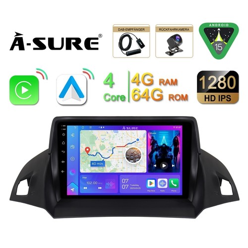 Autoradio 64gb dab carplay - 4+64gb,