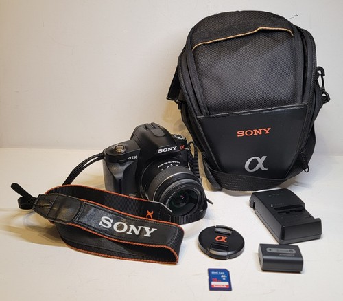 Sony alpha a230 - sony, fotocamera