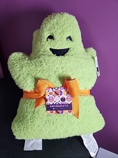 Novagratz Set di 2 Cuscini Fantasma VERDI | Rari da Collezione Nuovi con etichette Decorazione HTF Spooky