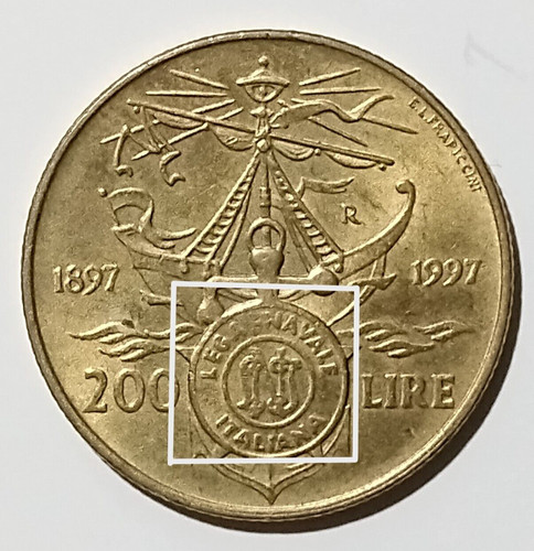 Moneta 200 lire centenario - 200,