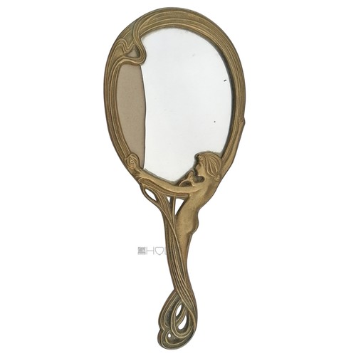 Specchio mano stile liberty - mano,