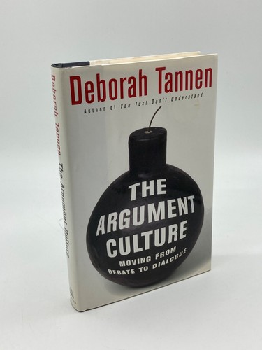The argument culture moving - the,