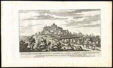 Stampa antica-ROMA-CASTELLO