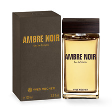 Yves Rocher eau de toilette Ambre Noir profumo uomo 100 ml nuovo 39306