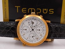 INTOCCATO LONGINES ERNEST FRANCILLON CHRONO RATTRAPANTE ORO 18 KT SCATOLA E DOCUMENTI